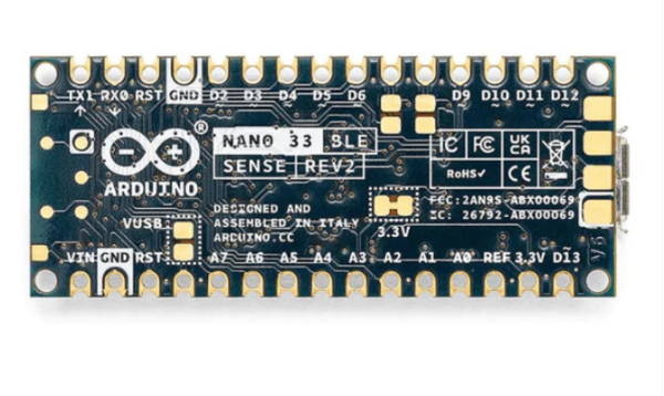 Arduino Nano BLE Sense Rev2 with Headers