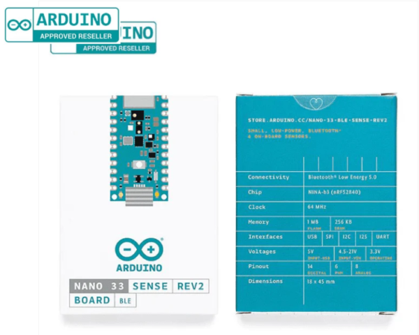 Arduino Nano BLE Sense Rev2 with Headers - Image 2